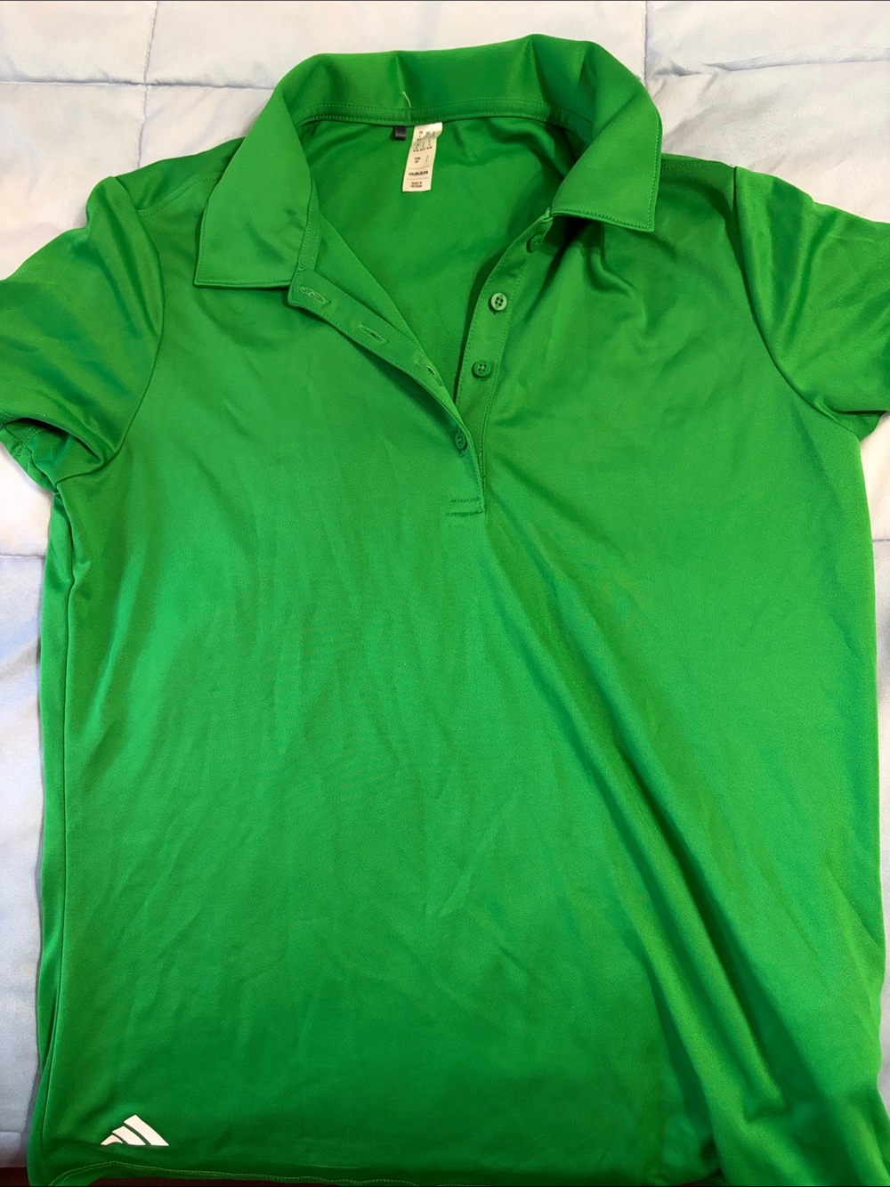 adidas Women's Green Polo Jersey